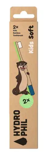 De Online Drogist Hydrophil Kids Bamboe Tandenborstels Soft aanbieding
