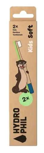 De Online Drogist Hydrophil Kids Bamboe Tandenborstels Soft aanbieding