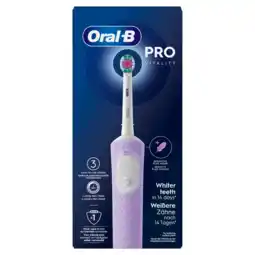 De Online Drogist Oral-B Vitality Pro Elektrische Tandenborstel Lila aanbieding