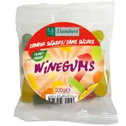 De Online Drogist Damhert Winegums Zonder Suiker aanbieding