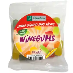 De Online Drogist Damhert Winegums Zonder Suiker aanbieding