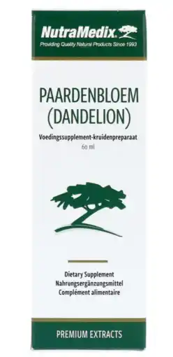 De Online Drogist Nutrimedix Paardenbloem Druppels aanbieding