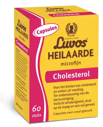 De Online Drogist Luvos Heilaarde Cholesterol Capsules aanbieding