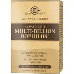De Online Drogist Solgar Advanced Multi-Billion Dophilus Probiotica Capsules aanbieding