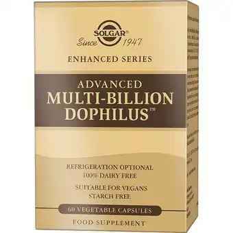 De Online Drogist Solgar Advanced Multi-Billion Dophilus Probiotica Capsules aanbieding