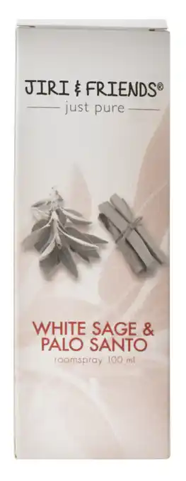 De Online Drogist Jiri & Friends White Sage & Palo Santo Roomspray aanbieding