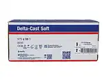 De Online Drogist Delta-Cast Delta Cast Soft Blauw Stabilisatie Verband 3,6x5 Cm aanbieding