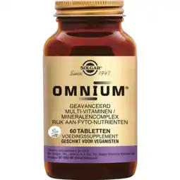 De Online Drogist Solgar Omnium Multivitamine Tabletten aanbieding