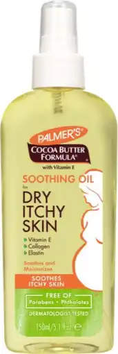 De Online Drogist Palmers Cocoa Soothing Oil For Dry Itchy Skin aanbieding