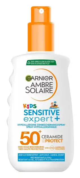 De Online Drogist Garnier Ambre Solaire Sensitive Expert+ SPF50 Kids aanbieding