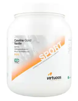 De Online Drogist Virtuoos Caseïne Gold Vanille Eiwitten Poeder aanbieding