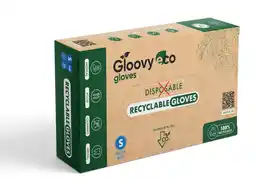 De Online Drogist Gloovy Eco Recyclebare Handschoenen Blauw S aanbieding
