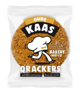 De Online Drogist Qrackers Bakery Wil & Co Oude Kaas aanbieding
