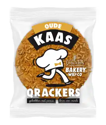 De Online Drogist Qrackers Bakery Wil & Co Oude Kaas aanbieding