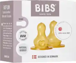 De Online Drogist BIBS Fast Flow 4+ Maanden Flessenspenen aanbieding