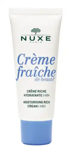De Online Drogist Nuxe Paris Crème Fraîche Moisturising Rich Cream 48h aanbieding