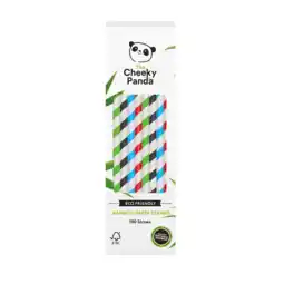De Online Drogist Cheeky Panda BambooPaper Straws aanbieding