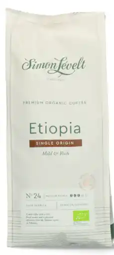 De Online Drogist Simon Levelt Etiopia Single Origin Mild & Rich No.24 aanbieding