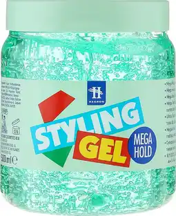 De Online Drogist Hegron Styling Gel Mega Hold aanbieding