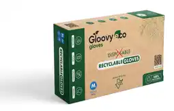 De Online Drogist Gloovy Eco Recyclebare Handschoenen Blauw M aanbieding