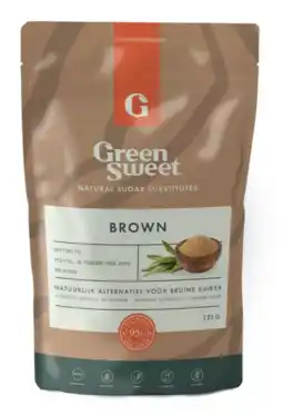 De Online Drogist Greensweet Bruine Suiker Vervanger aanbieding