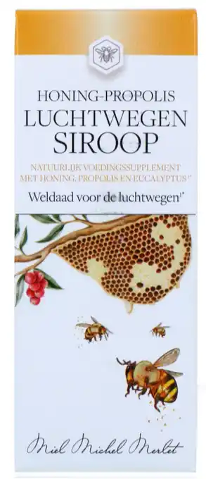 De Online Drogist Michel Merlet Luchtwegen Siroop Honing-Propolis aanbieding
