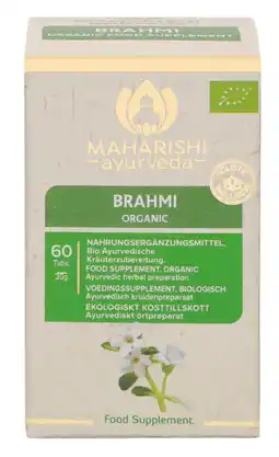 De Online Drogist Maharishi Ayurveda Brahmi Organic Tabletten aanbieding