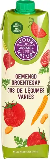 De Online Drogist Your Organic Nature Groentesap aanbieding