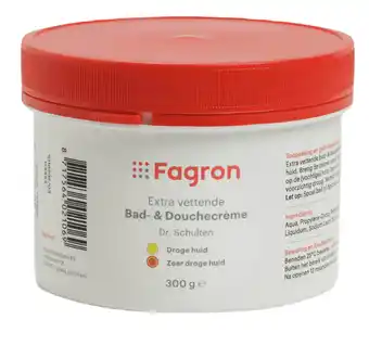 De Online Drogist Fagron Extra Vettende Bad & Douchecrème aanbieding