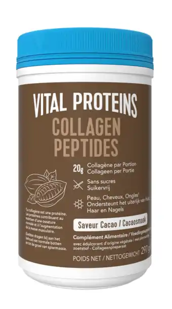 De Online Drogist Vital Proteins Collageen Peptiden - Cacao aanbieding