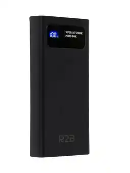 ANWB R2B Powerbank 10000 mAh Snellader Zwart aanbieding