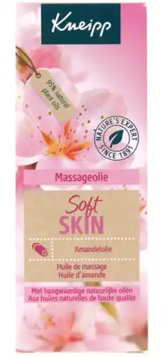 De Online Drogist Kneipp Skin Soft Amandel Massageolie aanbieding