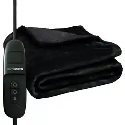 ANWB Seranova Elektrische Deken XXL 180x160 cm Zwart aanbieding