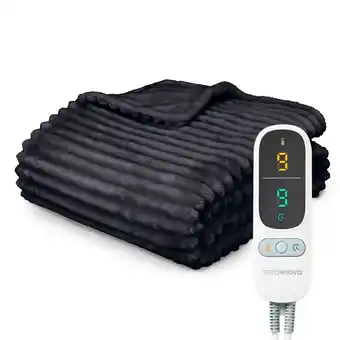 ANWB Seranova Elektrische Deken XXL 180x160 cm Antraciet aanbieding