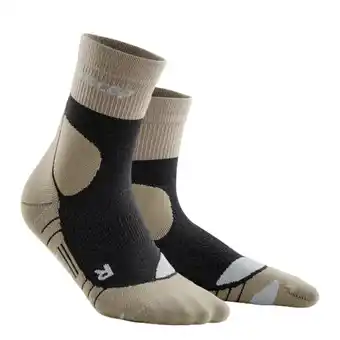 ANWB Cep Hiking Merino Mid-Cut Compressie Heren Beige aanbieding