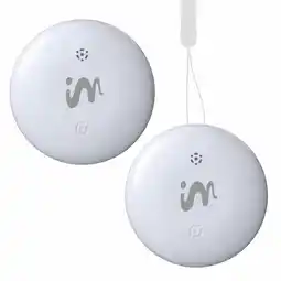 ANWB Imoshion 2-pack Bluetooth Trackers voor Android Wit aanbieding