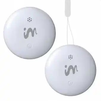 ANWB Imoshion 2-pack Bluetooth Trackers voor Android Wit aanbieding