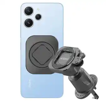 ANWB Accezz EasyLock Telefoonhouder Vent Zwart aanbieding