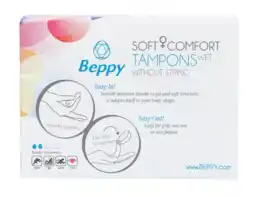 De Online Drogist Beppy Soft Comfort Tampons Wet aanbieding