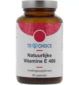 De Online Drogist TS Choice Natuurlijke Vitamine E 400 Capsules aanbieding