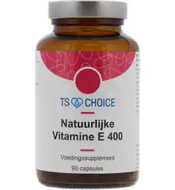 De Online Drogist TS Choice Natuurlijke Vitamine E 400 Capsules aanbieding