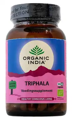 De Online Drogist Organic India Triphala Capsules 90st aanbieding