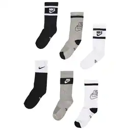 Foot Locker Nike Everyday Cushioned Crew 6 Pack Sokken Unisex - Wit - Maat 34 - 38 aanbieding