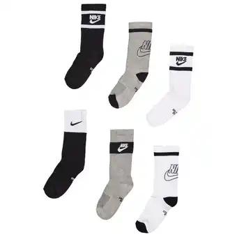 Foot Locker Nike Everyday Cushioned Crew 6 Pack Sokken Unisex - Wit - Maat 34 - 38 aanbieding