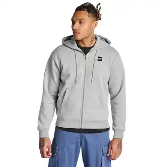 Foot Locker LCKR Embroidered Hooded Hoodies Heren - Grijs - Maat L - Katoen Fleece aanbieding