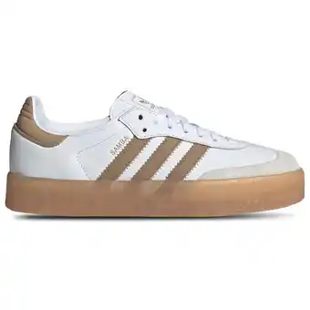 Foot Locker Adidas Sambae Sneakers Dames - Wit - Maat 38 - Suède aanbieding