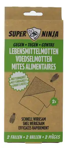 De Online Drogist Ninja Mottenvallen Voedsel aanbieding