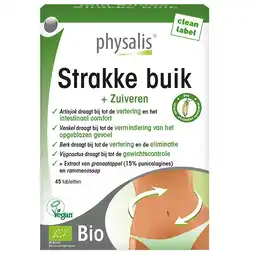 Holland & Barrett Physalis Strakke Buik Bio - 45 tabletten aanbieding