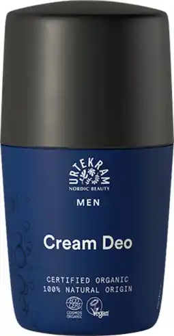De Online Drogist Urtekram Men Cream Deo aanbieding