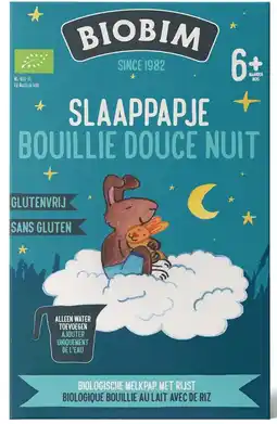 De Online Drogist Biobim Slaap Papje 6mnd+ aanbieding
